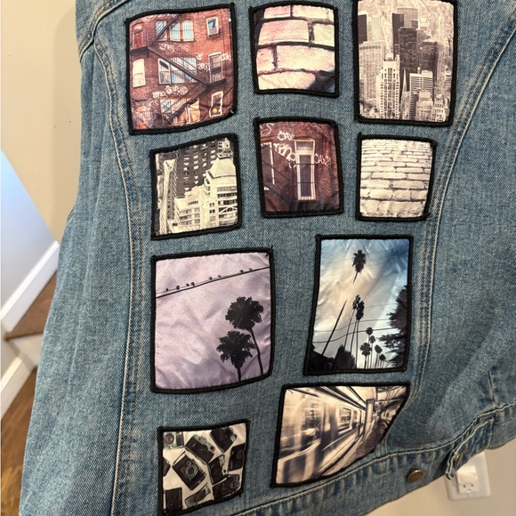 Forever 21 Patchwork Jean Jacket - Picture 4 of 4